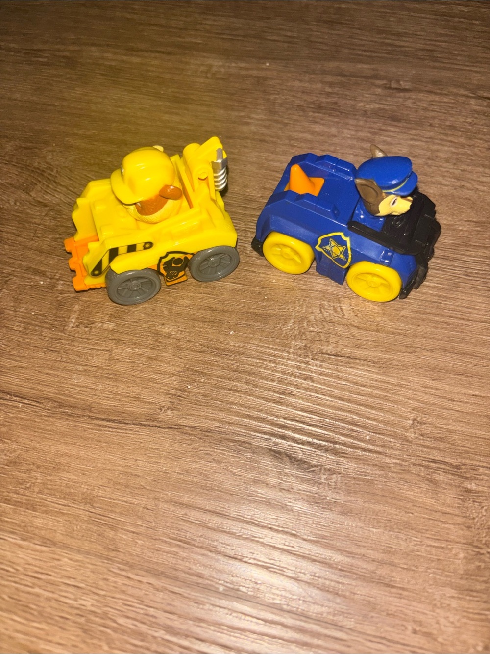 Paw Patrol Mini Rescue Vehicles - Yellow & Blue
